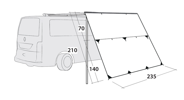 Outwell Hillcrest Tarp